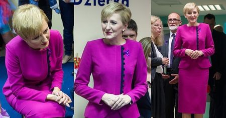 Agata Kornhauser-Duda w Instytucie Matki i Dziecka (ZDJĘCIA)