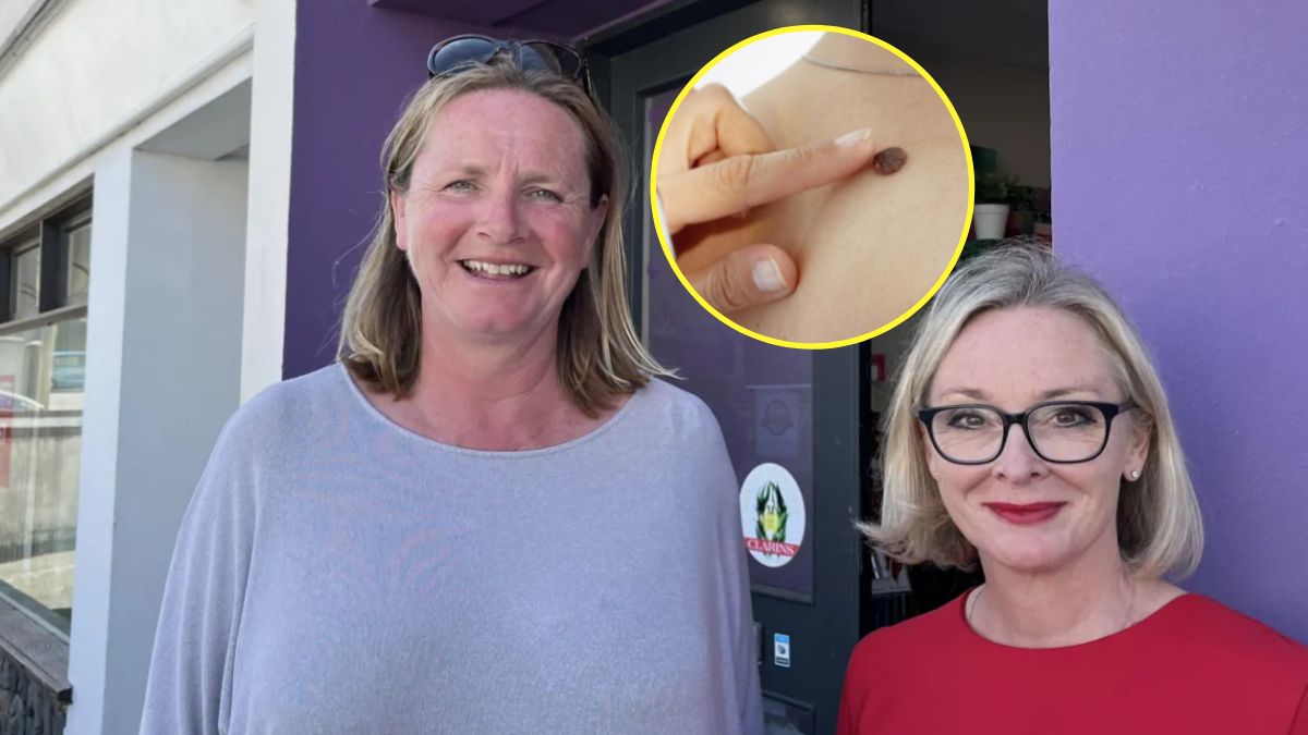 Kosmetyczka skłoniła ją do badania