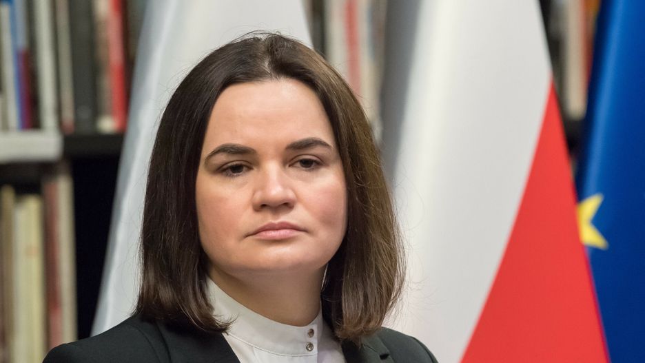 Swiat?ana Cichanouska w Gda?sku
08.12.2022 Gdansk Europejskie Centrum Solidarnosci ECS Wizyta Swiatlany Cichanouskiej
Fot. Wojciech Strozyk/REPORTER
N/z: Swiatlana Cichanouska
Wojciech Strozyk/REPORTER