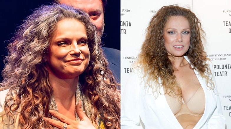 Joanna Liszowska drugi raz w TYM SAMYM garniturze.