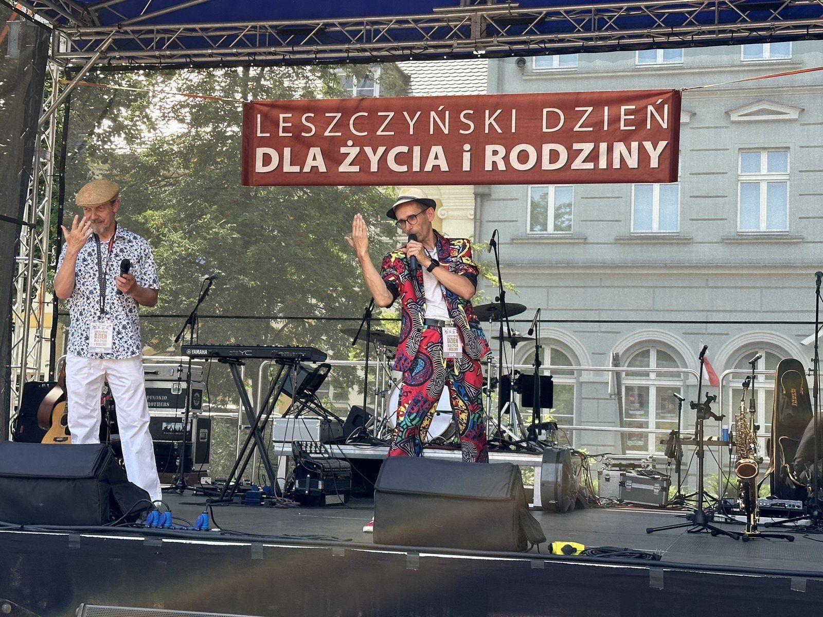 Rodzinny festyn na placu Jana Metziga w Lesznie
