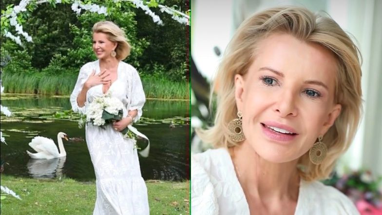 Joanna Racewicz wywodzi się na temat jej ślubu Z SAMĄ SOBĄ