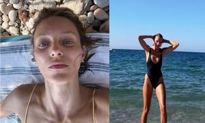 Anja Rubik podsumowała rajskie wczasy zdjęciami w NEGLIŻU (FOTO)