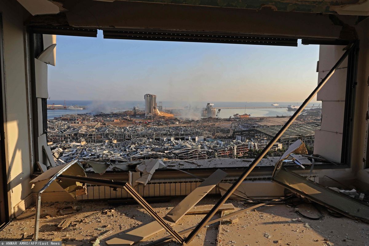 Potężna eksplozja w Bejrucie. Wpis Rafała Trzaskowskiego