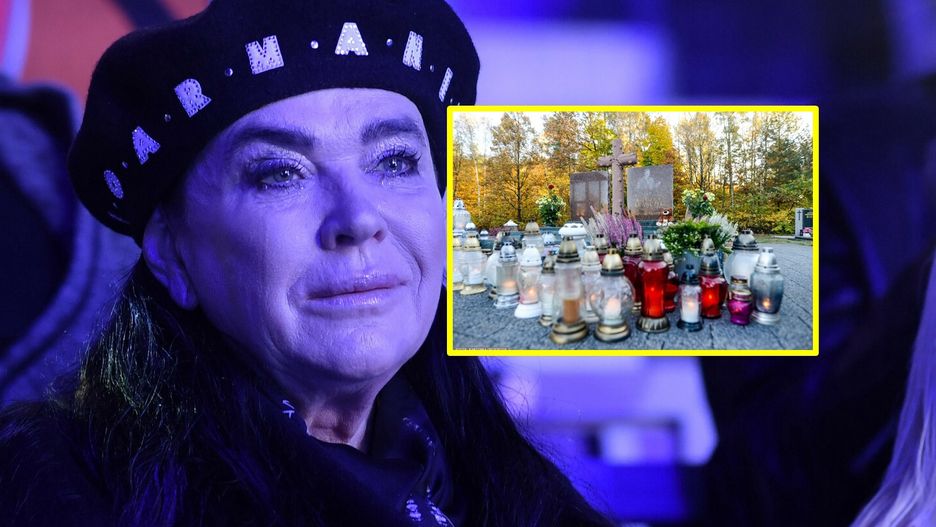 Ewa Krawczyk apeluje do osób, które pojawiają się przy grobie męża