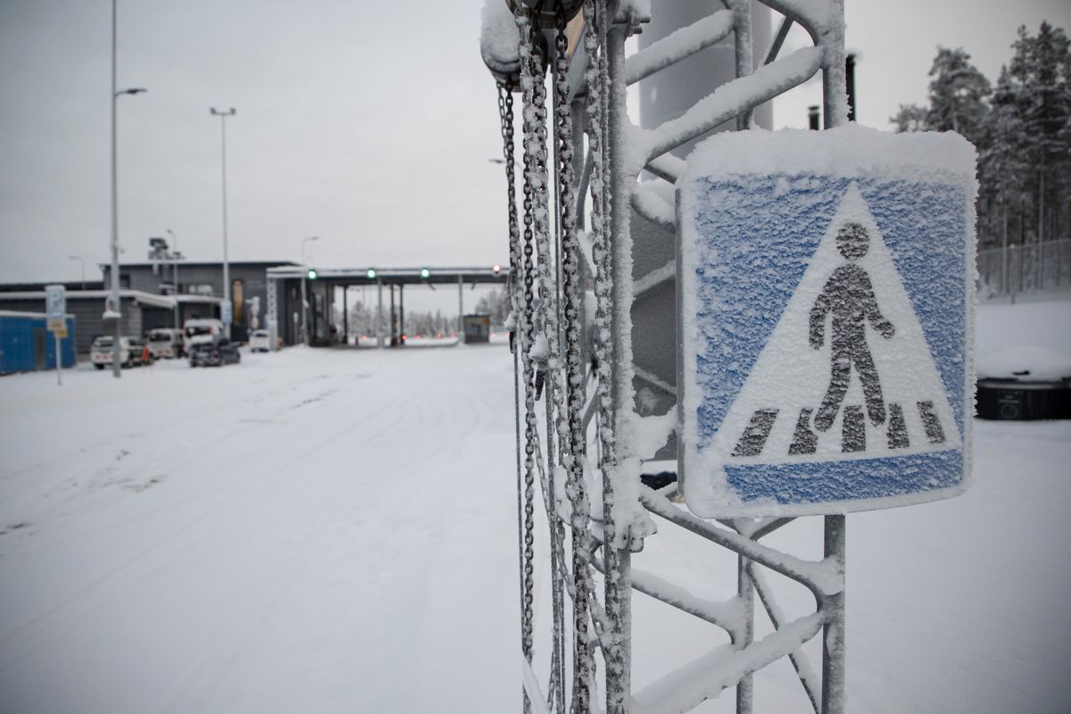 Przejście graniczne Raja-Joosepi między Finlandią i Rosją