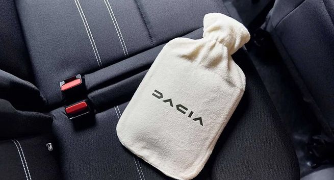 Dacia rozdaje termofory i kpi z BMW