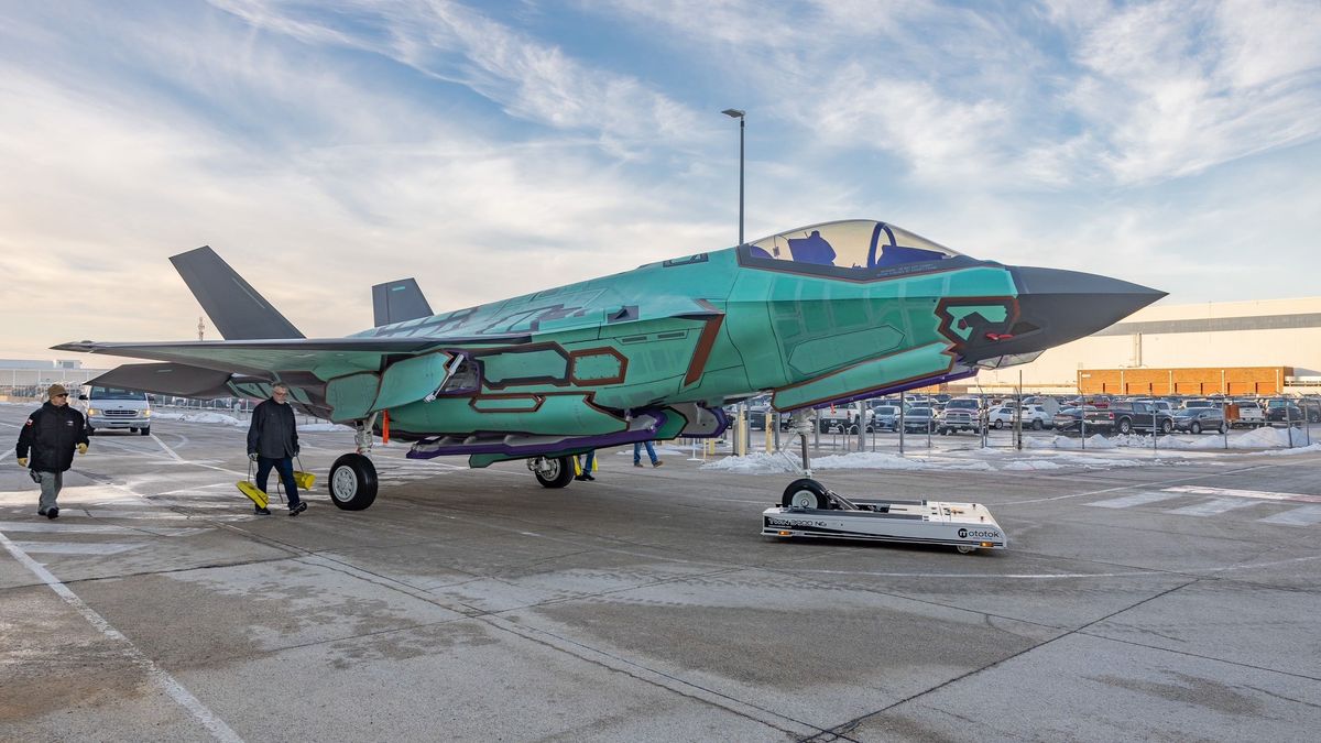 Jeden z polskich F-35 w Stanach Zjednoczonych
