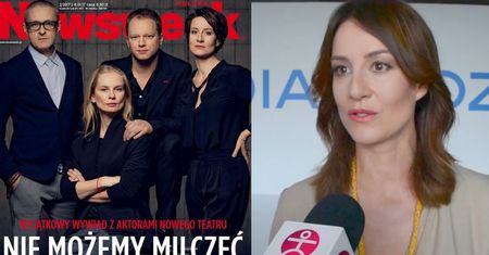 Ostaszewska o krytyce rządu: "DOSTAJĘ GROŹBY, ale należy stawać w obronie wartości. Najgorszy jest oportunizm!"