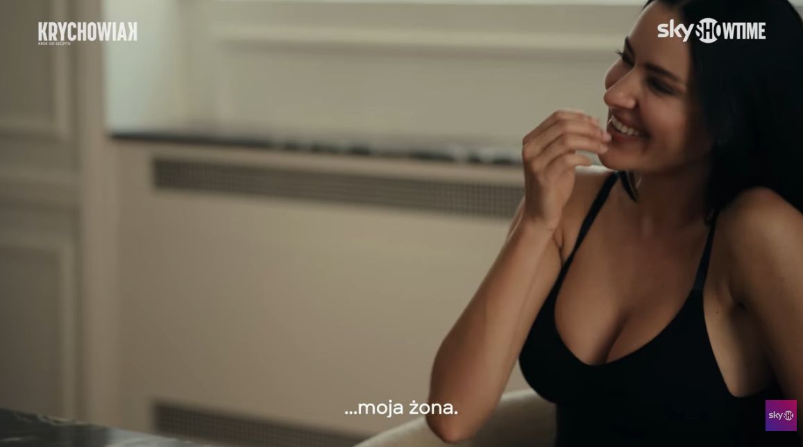 Grzegorz Krychowiak i Celia Jaunat