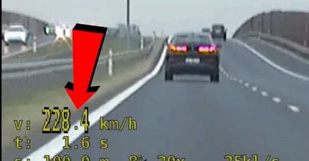 Naprawdę tyle miał na liczniku. Mandat jest ogromny