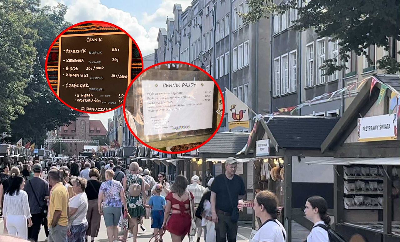 Sprawdziliśmy ceny na słynnym jarmarku. Focaccia 89 zł, dubajska truskawka 35 zł