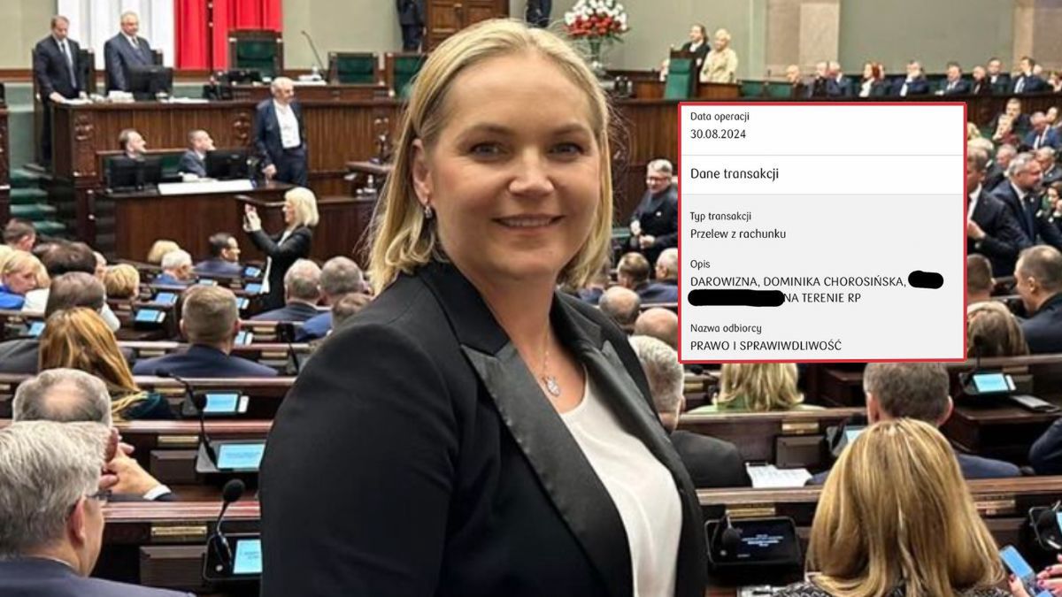 Dominika Chorosińska wsparła finansowo PiS. Wiemy, ile PRZELAŁA. Internauci nie mają litości