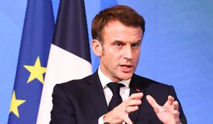 Co zrobi Izrael? Macron wzywa: "Zaprzestańcie bombardowań"