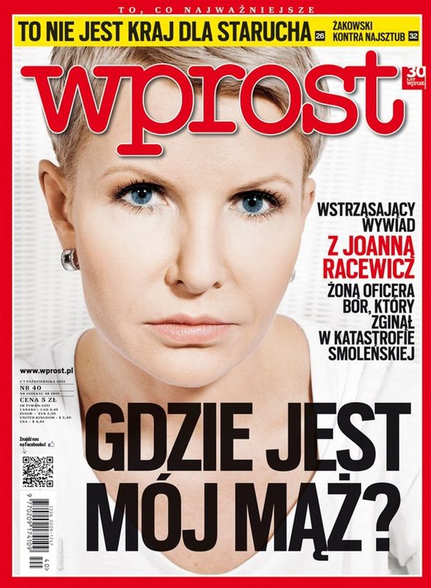 Racewicz: "Nie wiem, czy w grobie leży mój mąż"