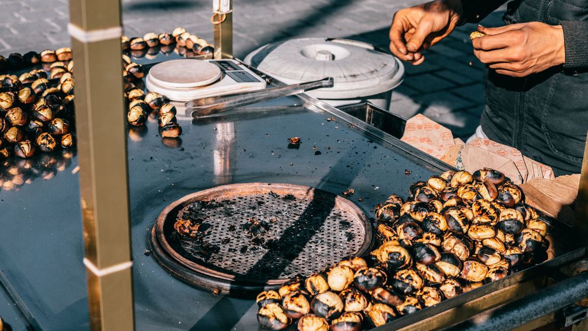 Pieczone kasztany - Pyszności