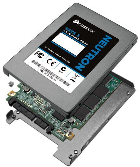 Corsair Neutron dysk SSD zdjęcie budowa