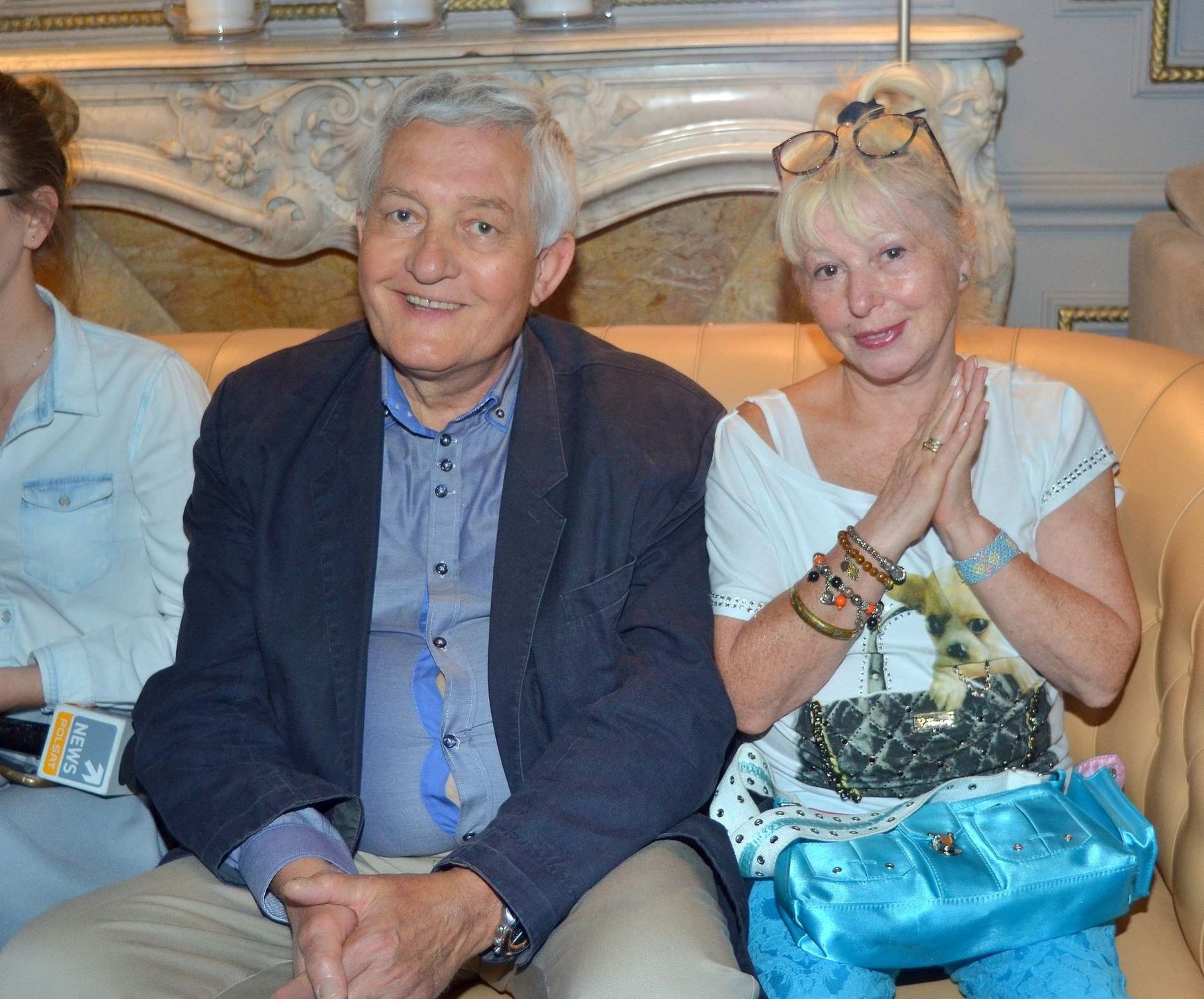 Marek Frąckowiak i Ewa Złotowska