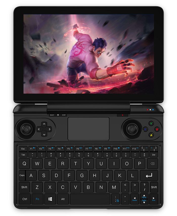 GPD Win max z oficjalną stroną produktu. Poznaliśmy techniczne szczegóły małego mocarza do gier 2