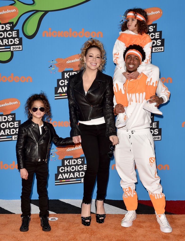 Mariah Carrey i Nick Cannon z dziećmi