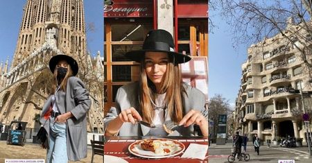 Julia Wieniawa zwiedza Barcelonę i szykuje kolejny "secret project" (ZDJĘCIA)