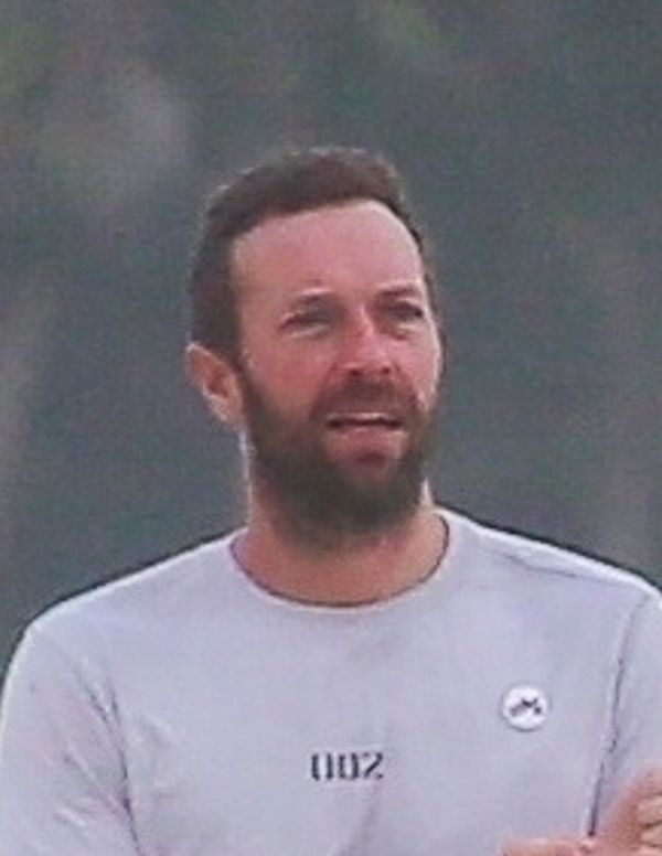 Chris Martin z córką Apple