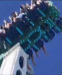 Godzina grozy. Pasażerowie The Warrior utknęli 50 m nad ziemią