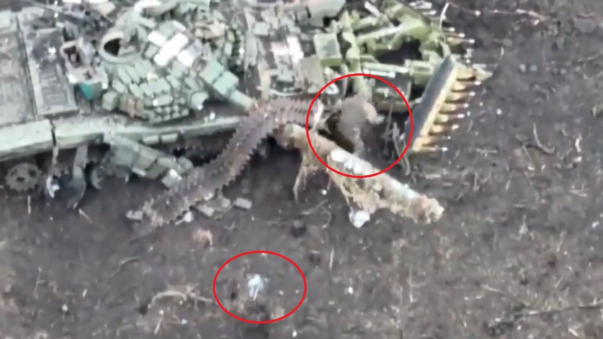 Rosjanin uciekał przed dronem. Nie miał szans