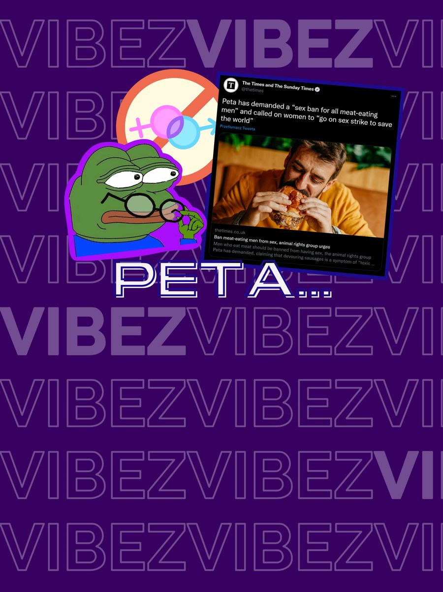 Peta, zakaz seksu dla mężczyzn