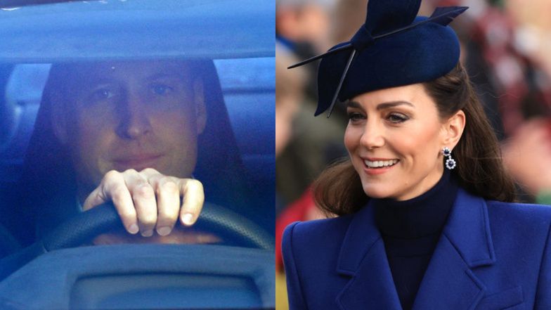 Kate Middleton przebywa w szpitalu, a paparazzi TYLKO RAZ uchwycili na zdjęciach odwiedzającego ją Williama. Wiadomo, ile razy był u żony