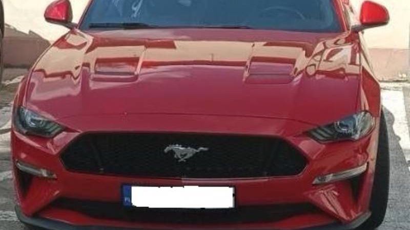 Skonfiskowany ford mustang warty jest ok 150 tys. zł