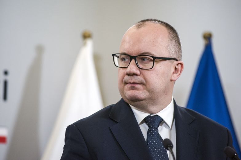 WARSAW, MASOVIAN VOIVODESHIP, POLAND - 2024/03/14: Poland's Minister of Justice, Adam Bodnar speaks at the press conference with Vera Jourova in Warsaw. Today, Vera Jourova, Vice-President of the European Commission, came to Poland and met with the Minister of Justice, Adam Bodnar. Vice-President Jourova spoke about the threats before the European Parliament elections. Minister Bodnar informed Vera Jourova that the government is implementing a plan to restore the rule of law in Poland, which determines the payment of EU funds to Poland for the National Reconstruction Plan. (Photo by Attila Husejnow/SOPA Images/LightRocket via Getty Images)