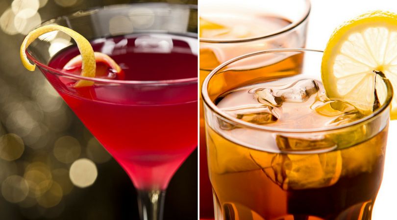 Cosmopolitan vs. Long Island Iced Tea