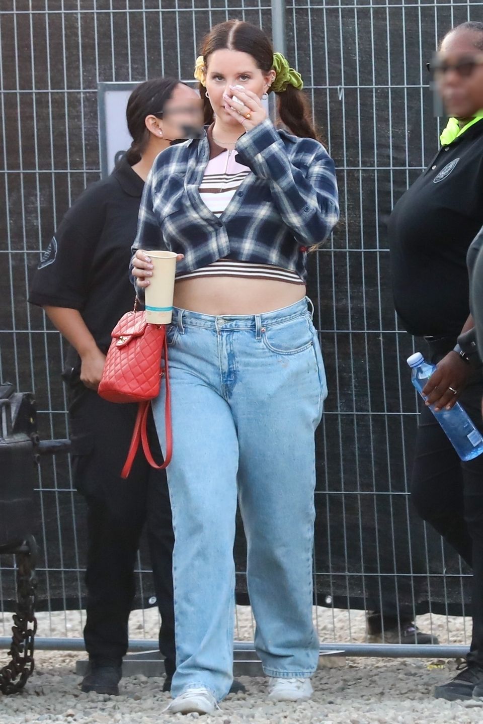 Lana Del Rey z kucykami na głowie