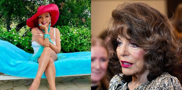 93-letnia Joan Collins pokazuje, że wiek to tylko liczba: "Nie stosujcie DIET, po prostu jedzcie mniej"