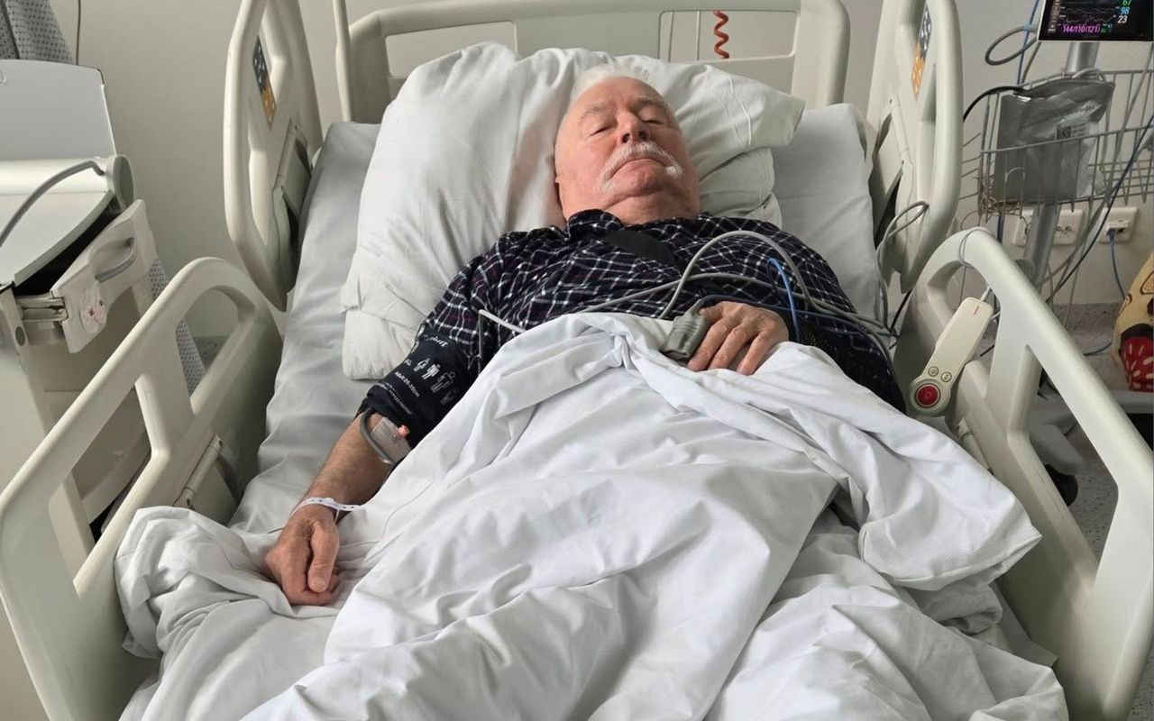 Lech Wałęsa w szpitalu. "Usunęli, co niepotrzebne"