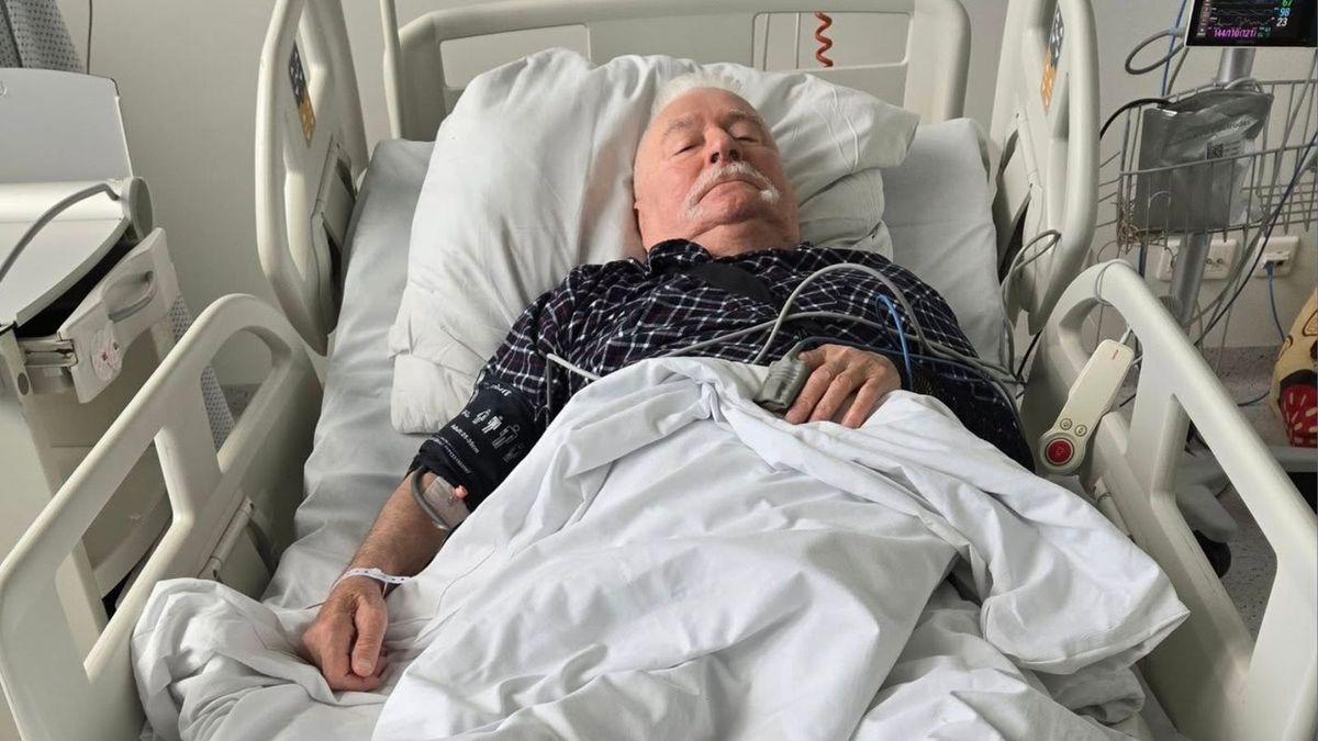 Lech Wałęsa w szpitalu