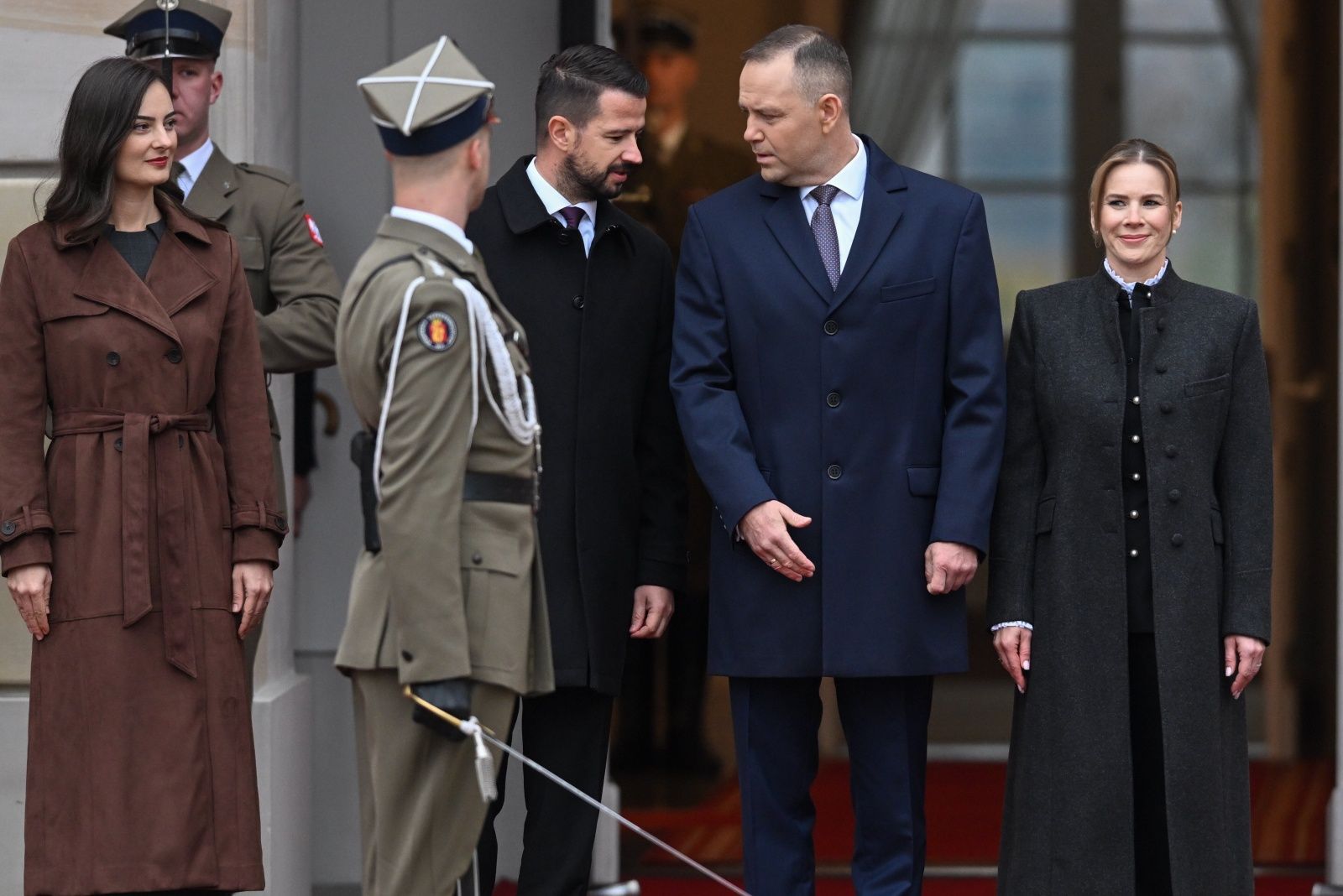Karol Nawrocki, Marta Nawrocka, Jakov Milatović, Milena Milatović