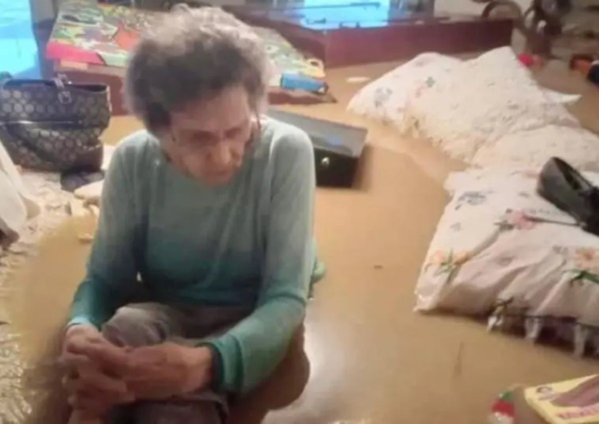 Jej dom zatopiła powódź. 98-latka zginęłaby, gdyby nie jedno zdjęcie