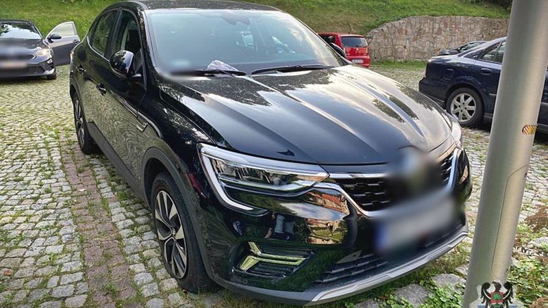 Wartość wypożyczonego auta oszacowano na blisko 150 tys. złotych