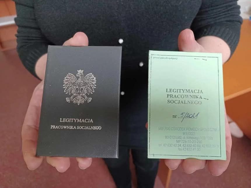 Legitymacja pracownika socjalnego