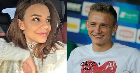 Nowa dziewczyna Jakuba Rzeźniczaka kibicuje mu na meczu i posyła serduszka... (FOTO)