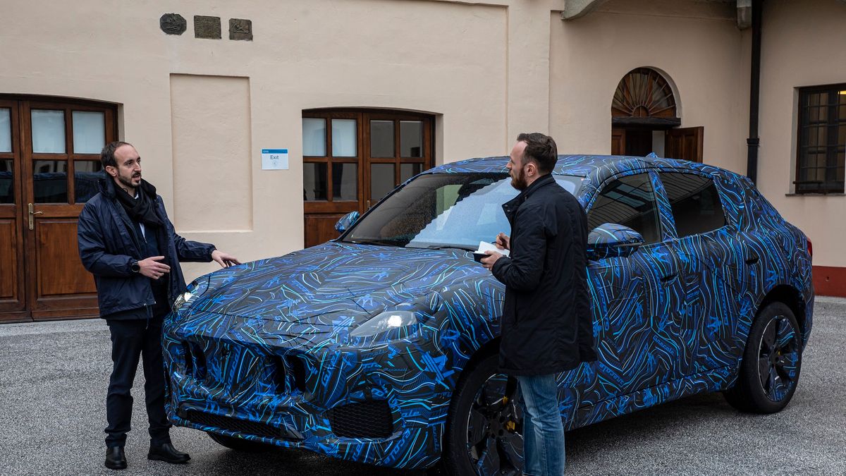 Federico de Medio, Mateusz Żuchowski i Maserati Grecale