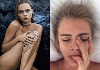 Wyciekły kolejne NAGIE ZDJĘCIA GWIAZD! Wśród ofiar jest Cara Delevingne!