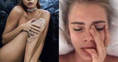 Wyciekły kolejne NAGIE ZDJĘCIA GWIAZD! Wśród ofiar jest Cara Delevingne!