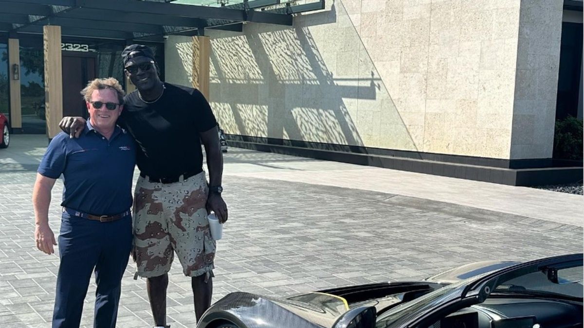 Michael Jordan odebrał nowy samochód