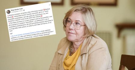 Pracowała w szwedzkim przedszkolu. Barbarze Nowak chce powiedzieć jedno