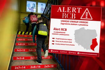 Uczniowie w piwnicach po alercie RCB. Wójt: dzieci na pewno wrócą do domu wystraszone
