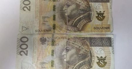 Dostrzegasz różnicę? 61-latek chciał zapłacić zabawkowymi pieniędzmi