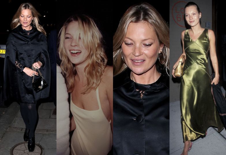 Kate Moss świętowała 44 urodziny w londyńskiej restauracji Mayfair